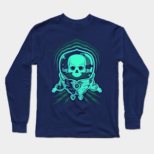 Skull spaceman Long Sleeve T-Shirt